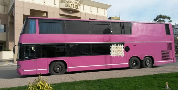 Desvalijaron el micro de Matías Alé en Comodoro