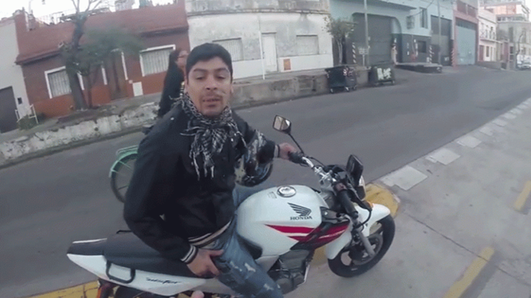 Habló el «motochorro»: «robé para el cumpleaños de mi hijo»