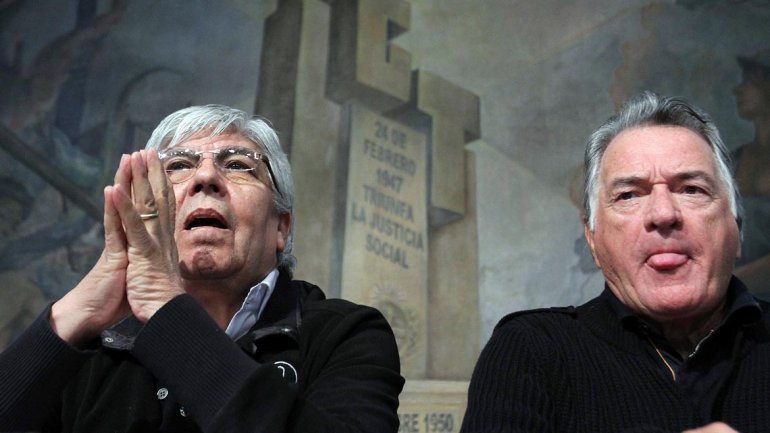 Cortocircuitos en la alianza entre Moyano y Barrionuevo