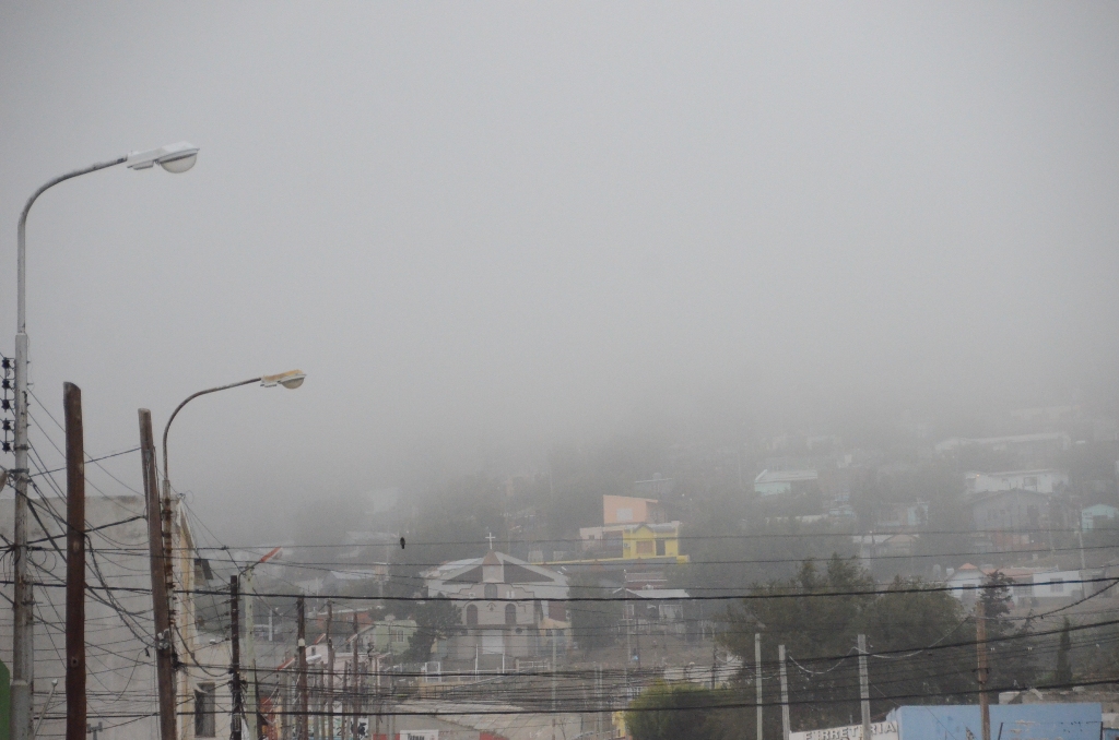 Otra vez visibilidad reducida en Comodoro
