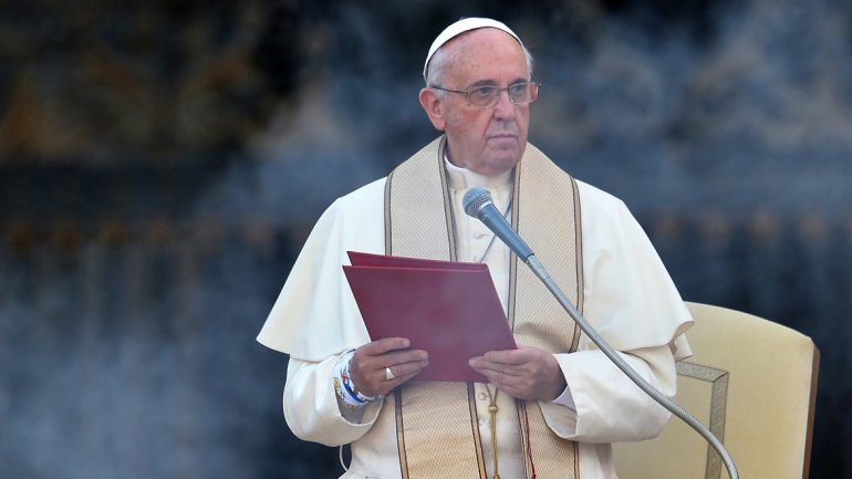 El papa Francisco pidió por la paz