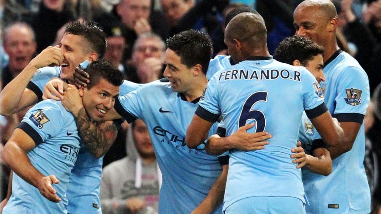 Agüero y Demichelis salvaron al City