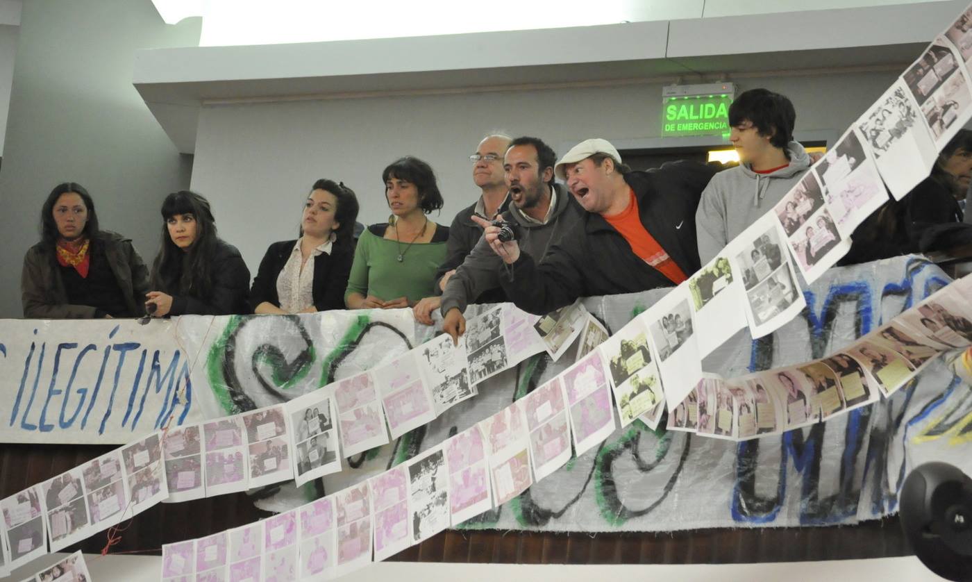 Antimineros frustraron otra sesión legislativa