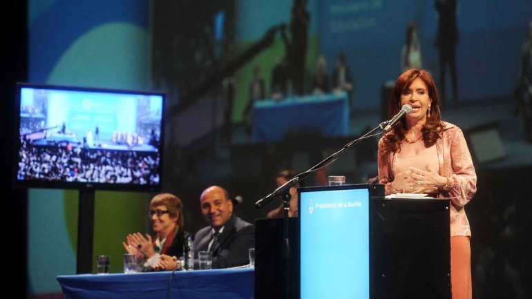 Cristina: «Algunos buscan asustar para ajustar»