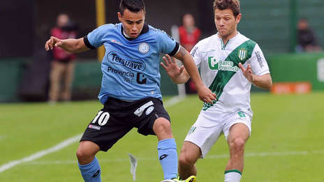 Banfield y Belgrano igualaron 2 a 2