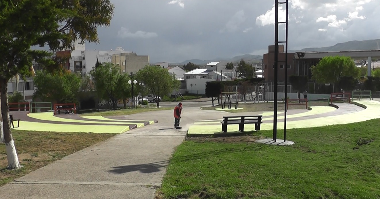 Se reacondicionó la plaza “Manuel Cardo”