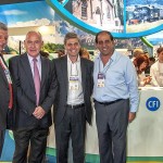 Ministro Meyer en stand Chubut FIT