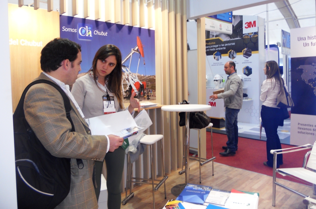 Empresas chubutenses en la Feria Internacional Oil & Gas