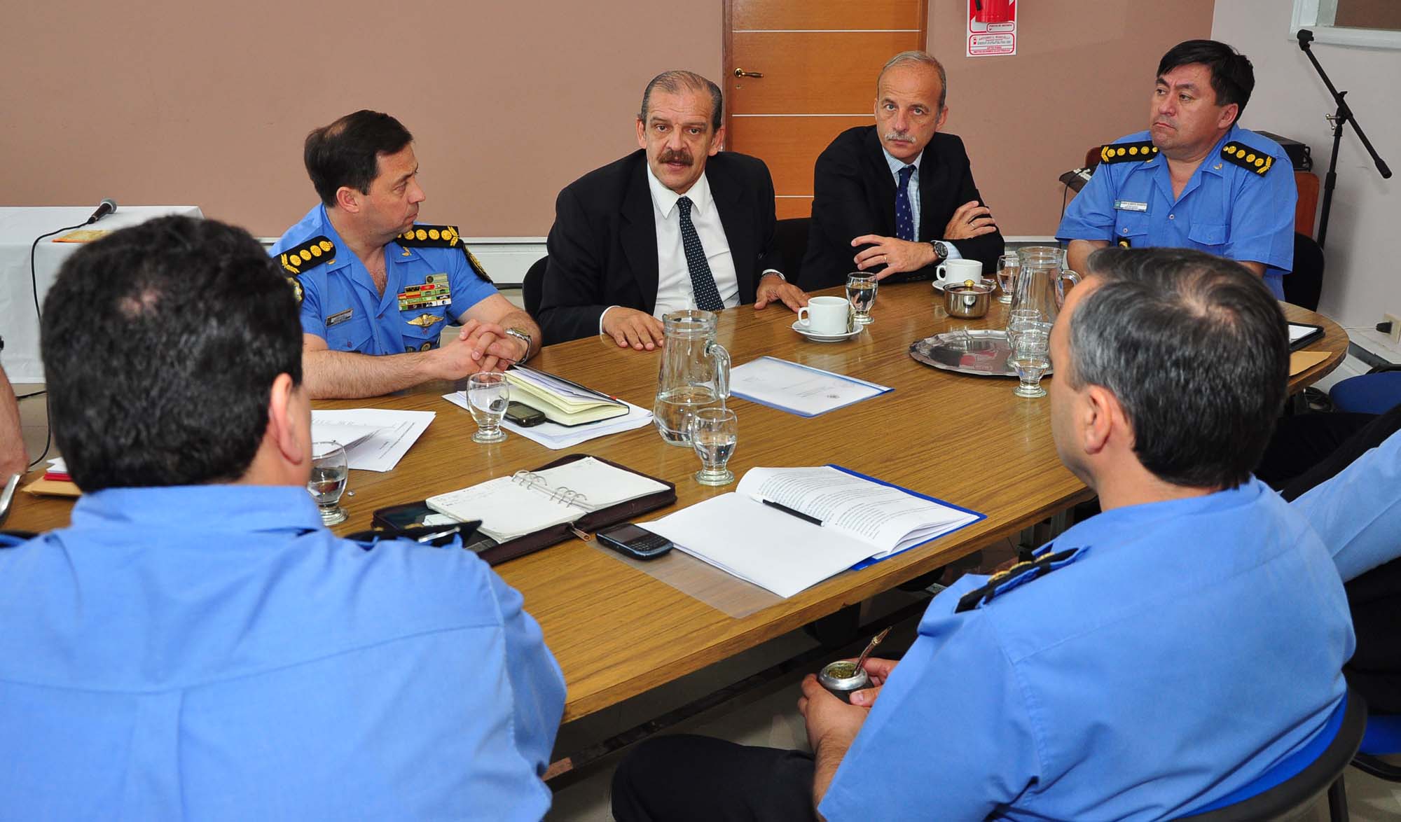 Martínez Conti diagrama acciones con jefes policiales