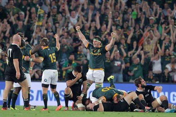 Sudáfrica cortó un largo invicto de los All Blacks