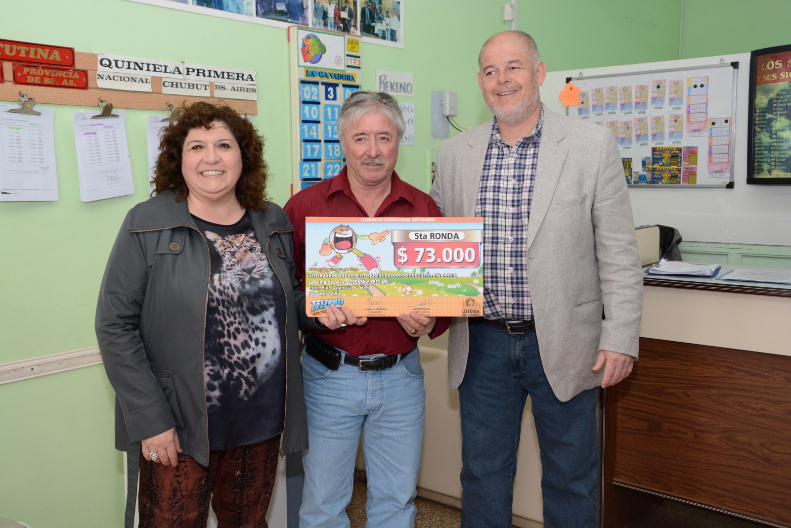 El Telebingo entregó 73 mil pesos a un apostador
