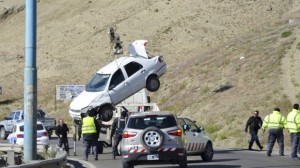 accidente siena guard-rail