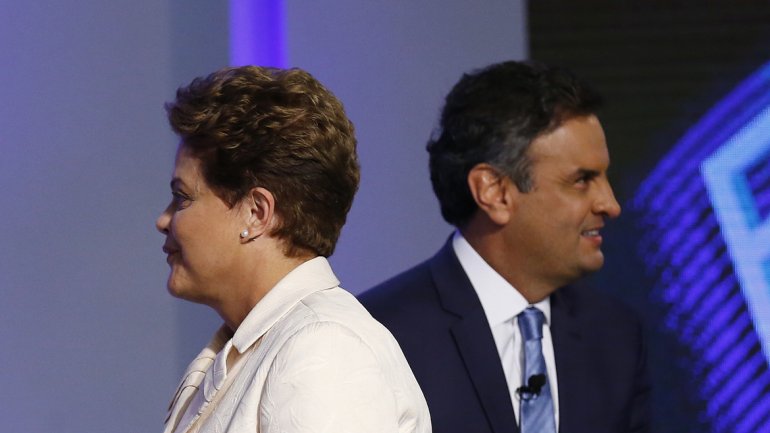 Rousseff y Neves van a ballottage en Brasil