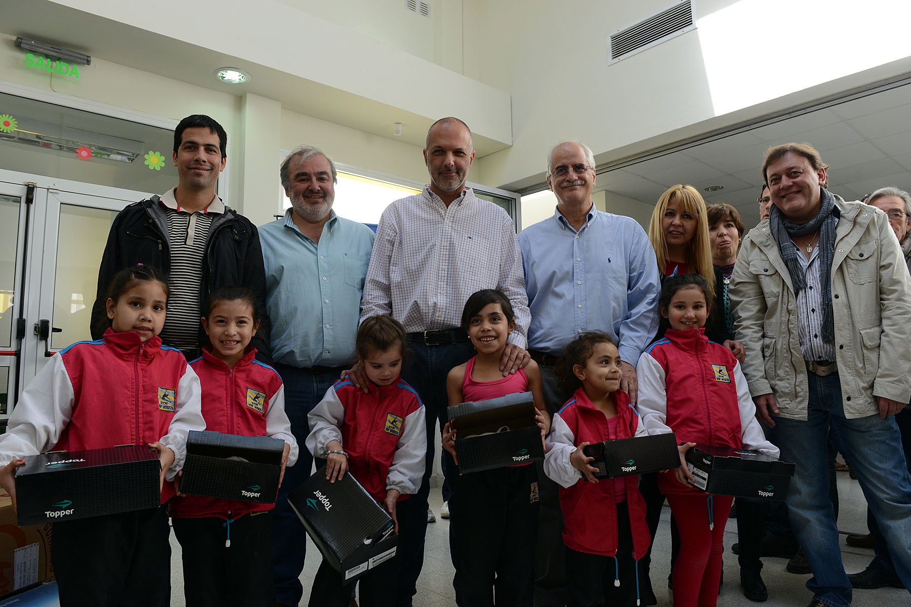 Casa Abierta: Buzzi agradeció a padres voluntarios