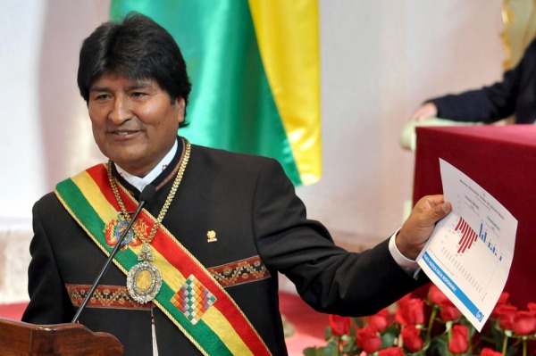 Dirigentes de América Latina celebran el triunfo de Evo Morales