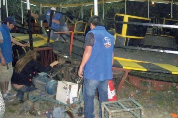 Clausuraron el parque de diversiones de barrio Roca