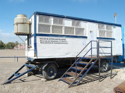 Días, horarios y lugares para el tráiler de esterilización veterinario