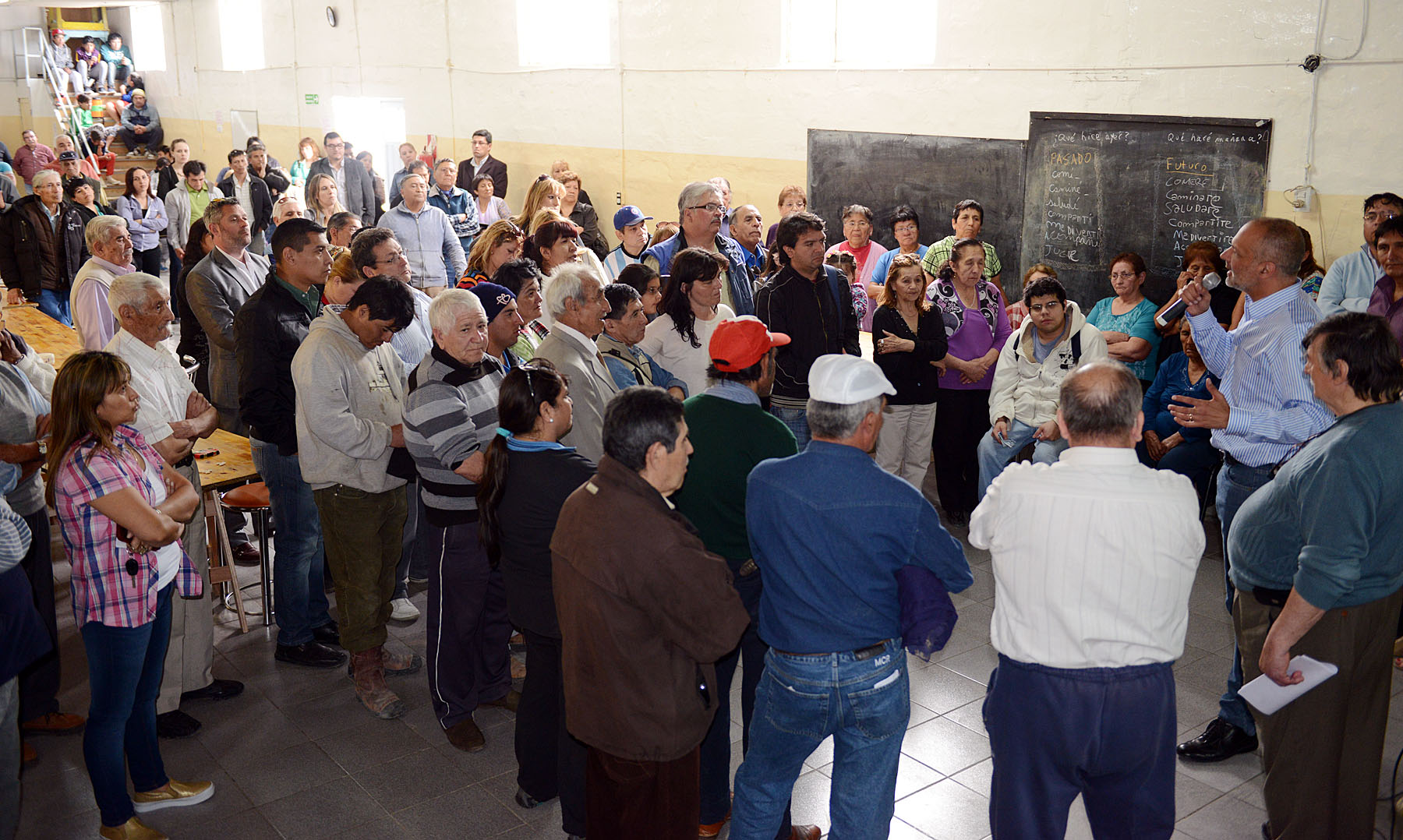 “Vamos solucionando problemas que presentan las instituciones”