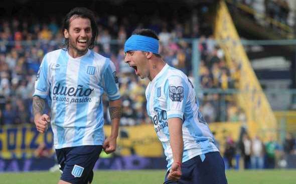 Racing goleó a Central y quedó a tiro del título