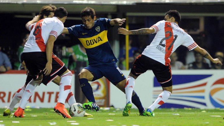 Boca y River igualaron en un partido súper caliente