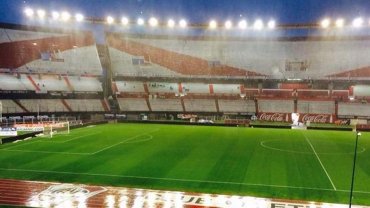 River y Estudiantes se suspendió por la lluvia