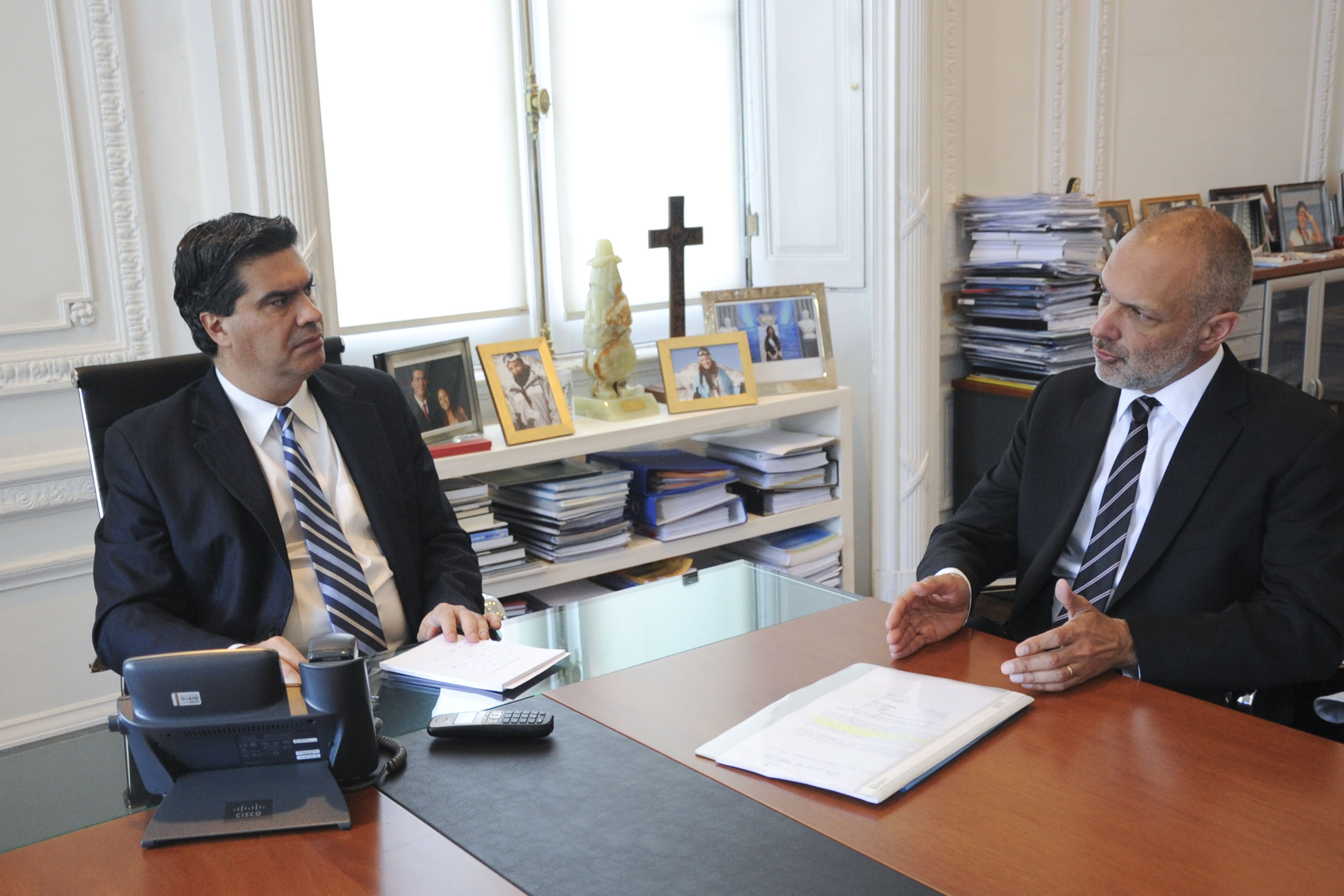 Buzzi se reunió con Capitanich por Ganancias