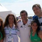 fueyo con beach voley en los evita