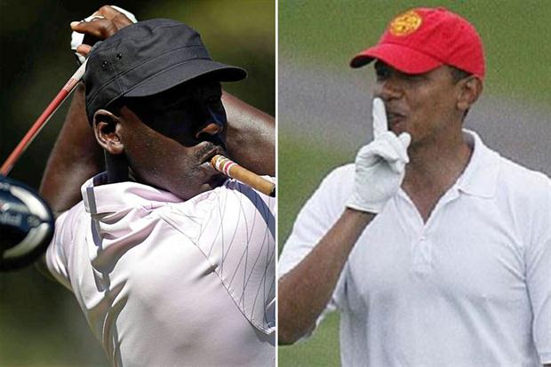 Picante cruce entre Michael Jordan y Barack Obama