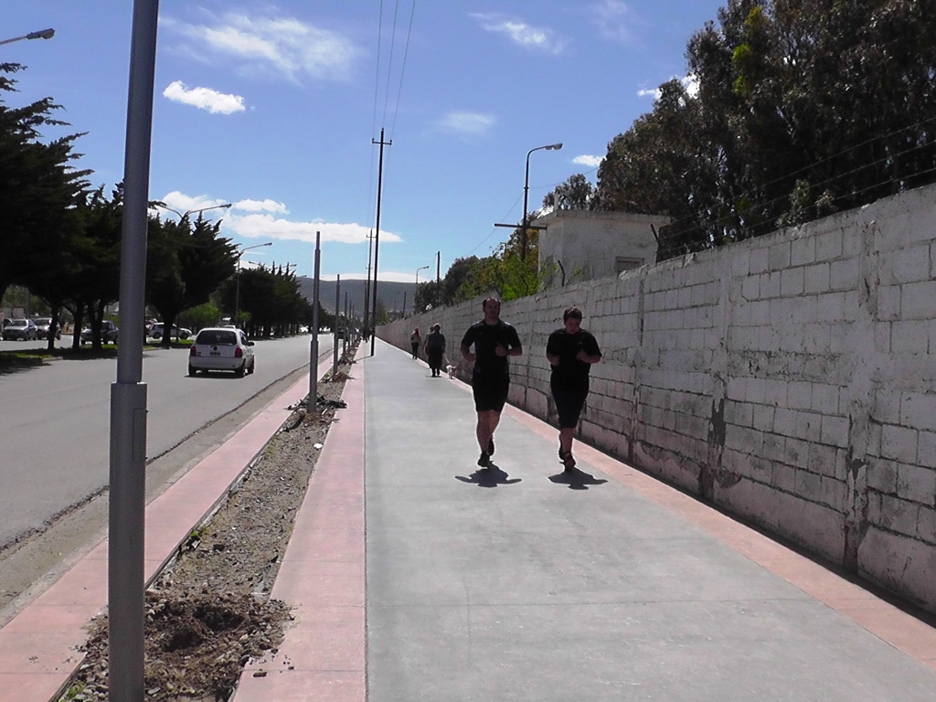 Culmina la obra del paseo saludable del Liceo