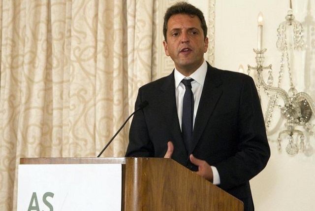 Massa: «La gente espera un gesto con Ganancias»