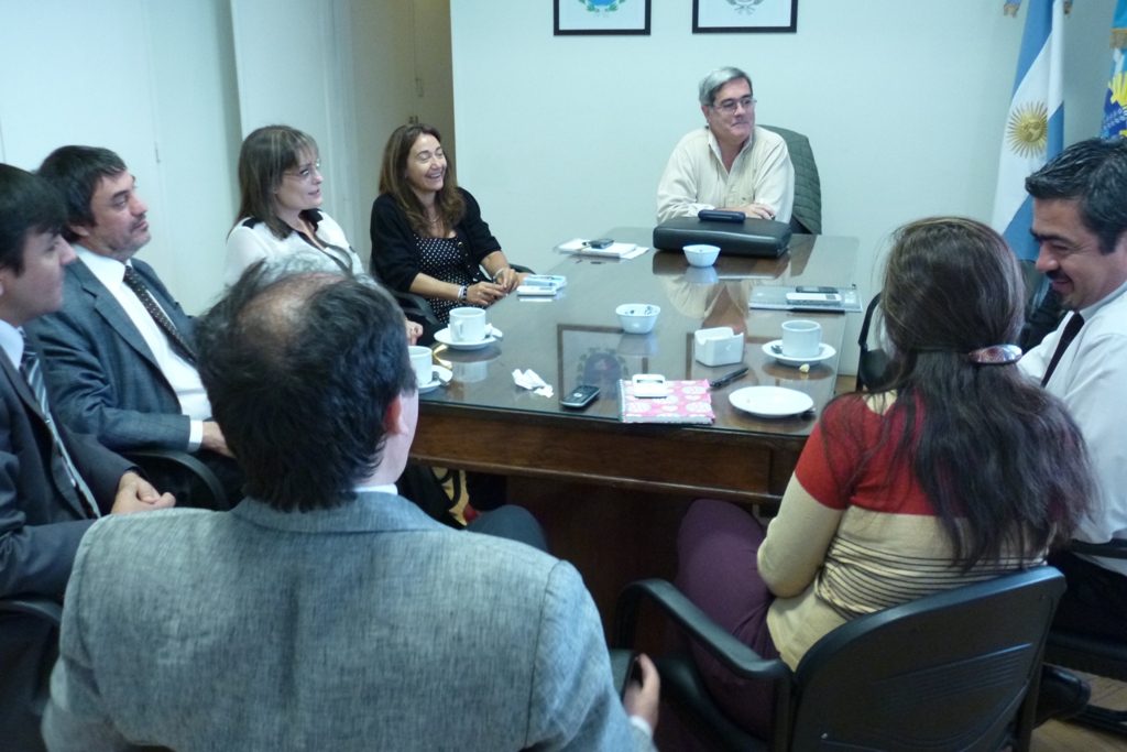 Miquelarena se reunió con fiscales en su visita a Comodoro