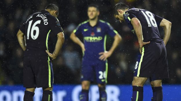 Al City no le alcanzó con los dos goles de Agüero