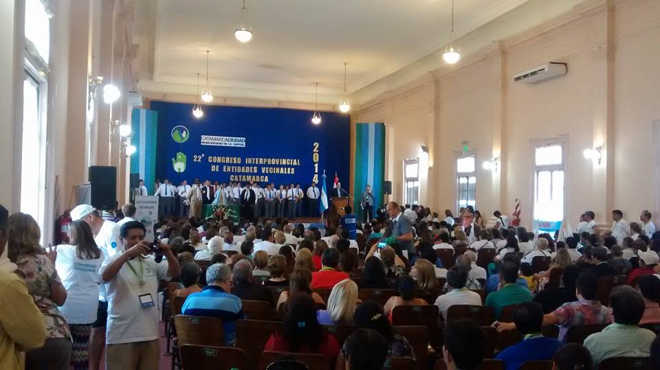 Segundo día de los vecinalistas locales en el Congreso de Catamarca