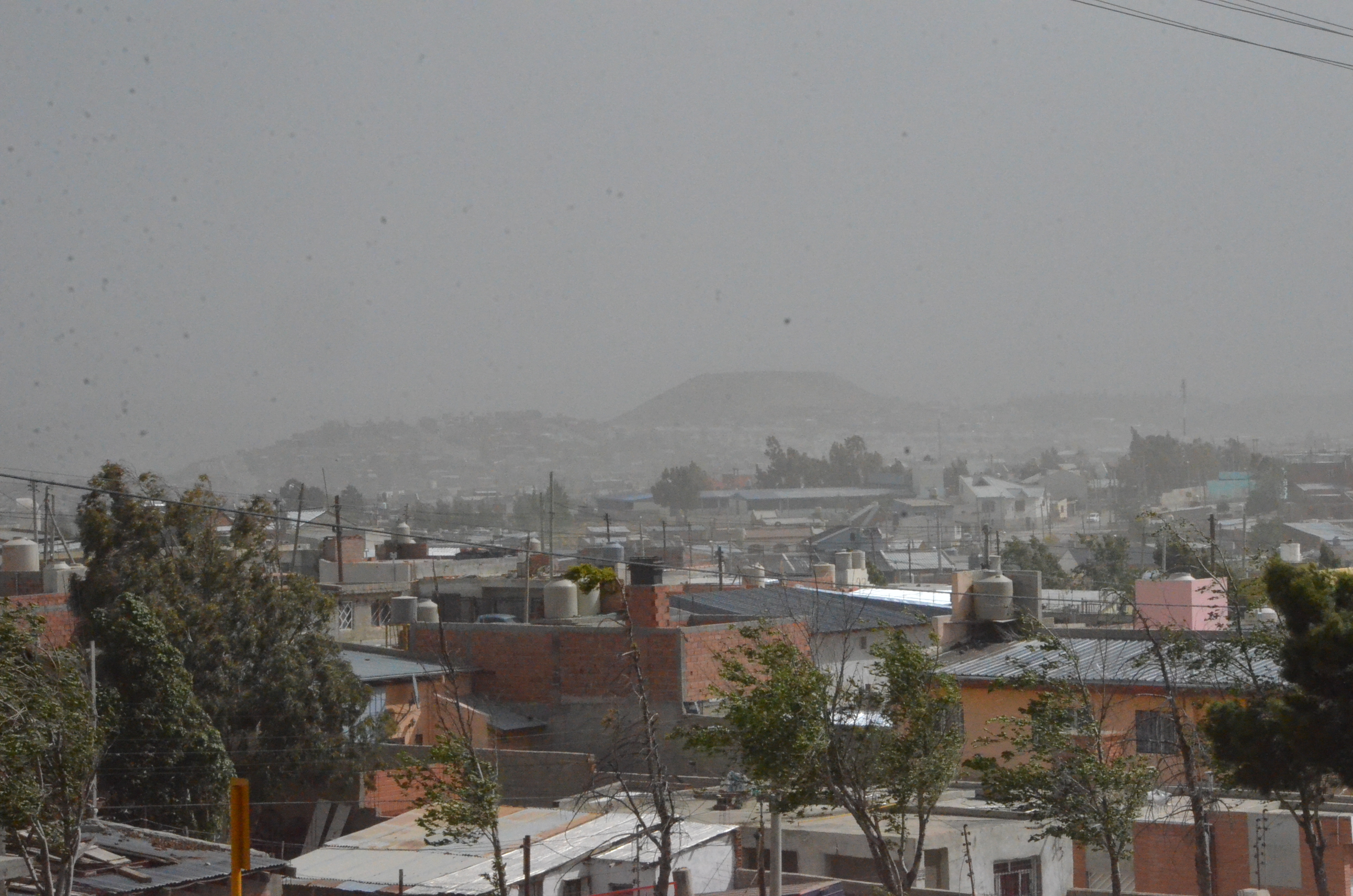 Temporal de viento con ráfagas de 111 Km/h