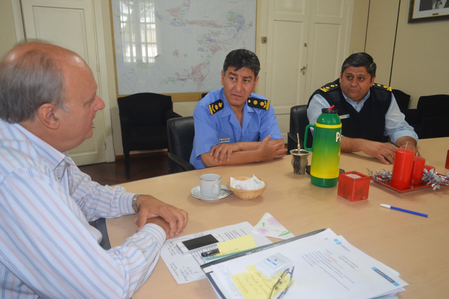 Di Pierro recibió al nuevo Jefe de la Unidad Regional