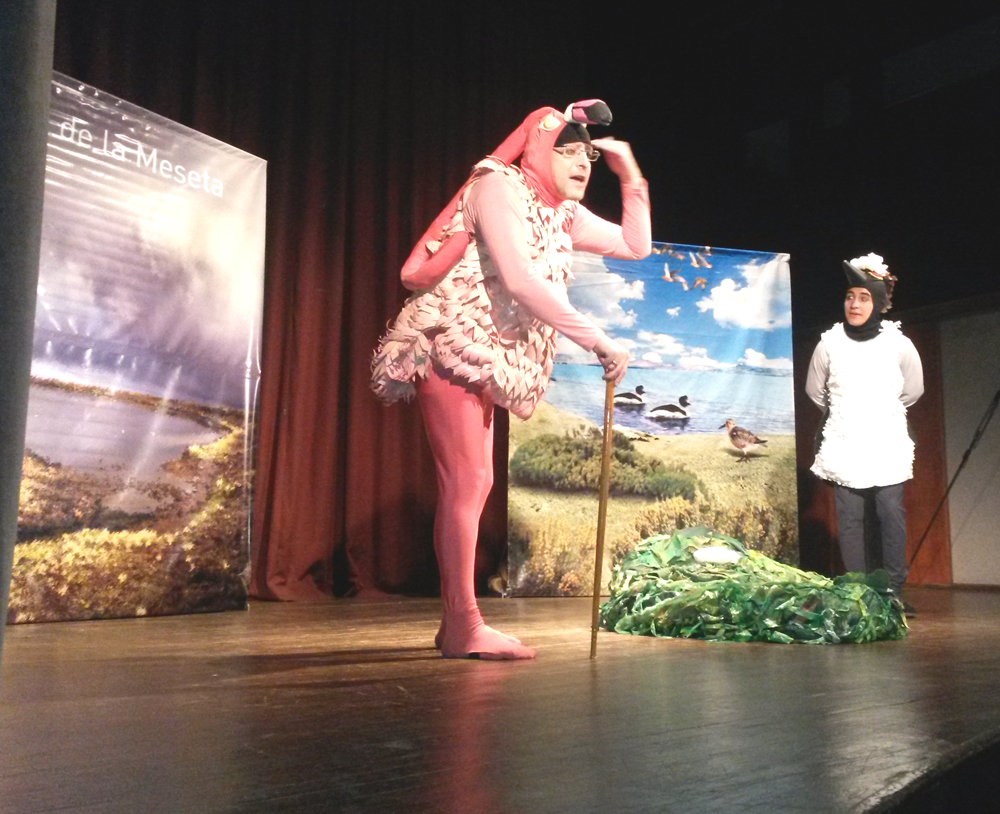 Culminó gira teatral sobre preservación del Macá Tobiano
