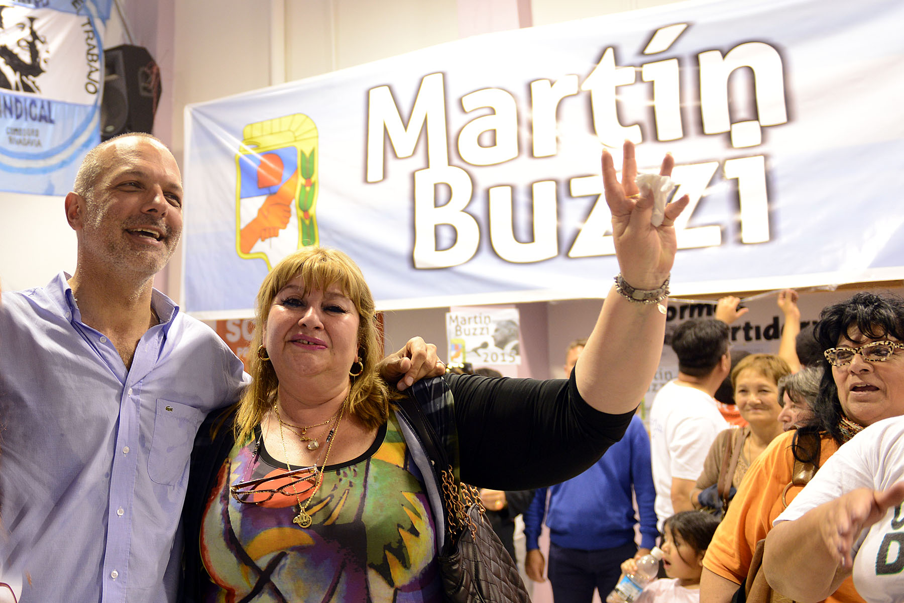 Buzzi: “Hacemos honor a la comunidad que soñaron Evita y Perón”
