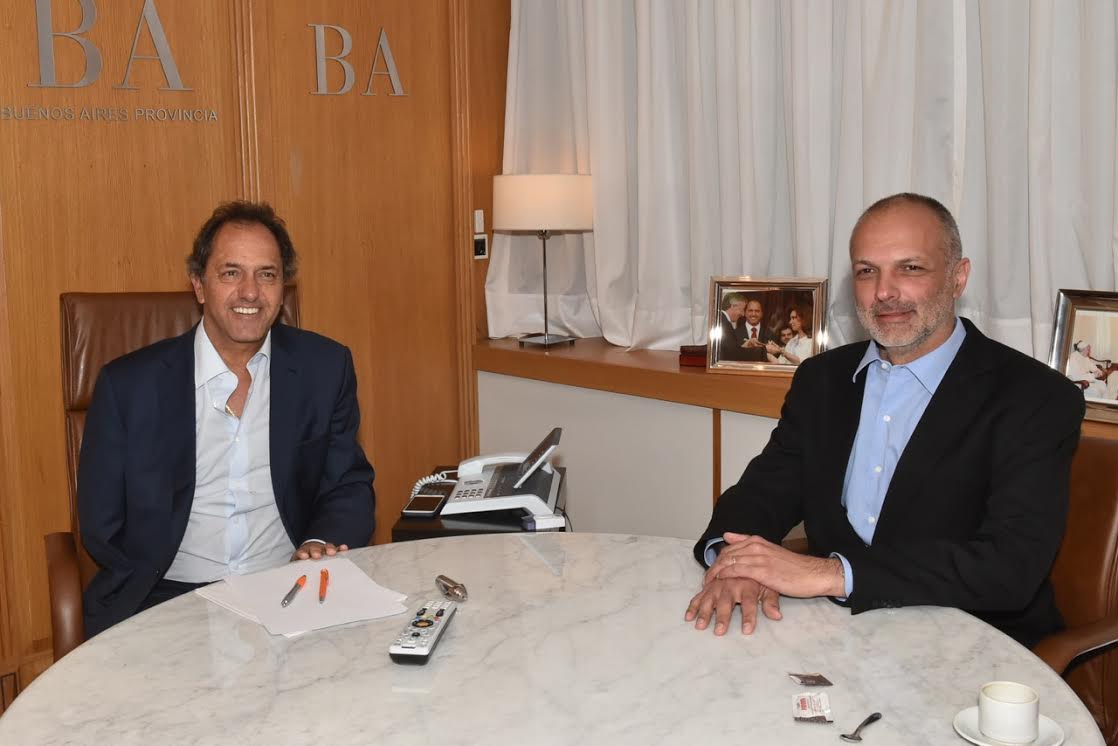 Buzzi y Scioli darán mensaje a militantes de Chubut