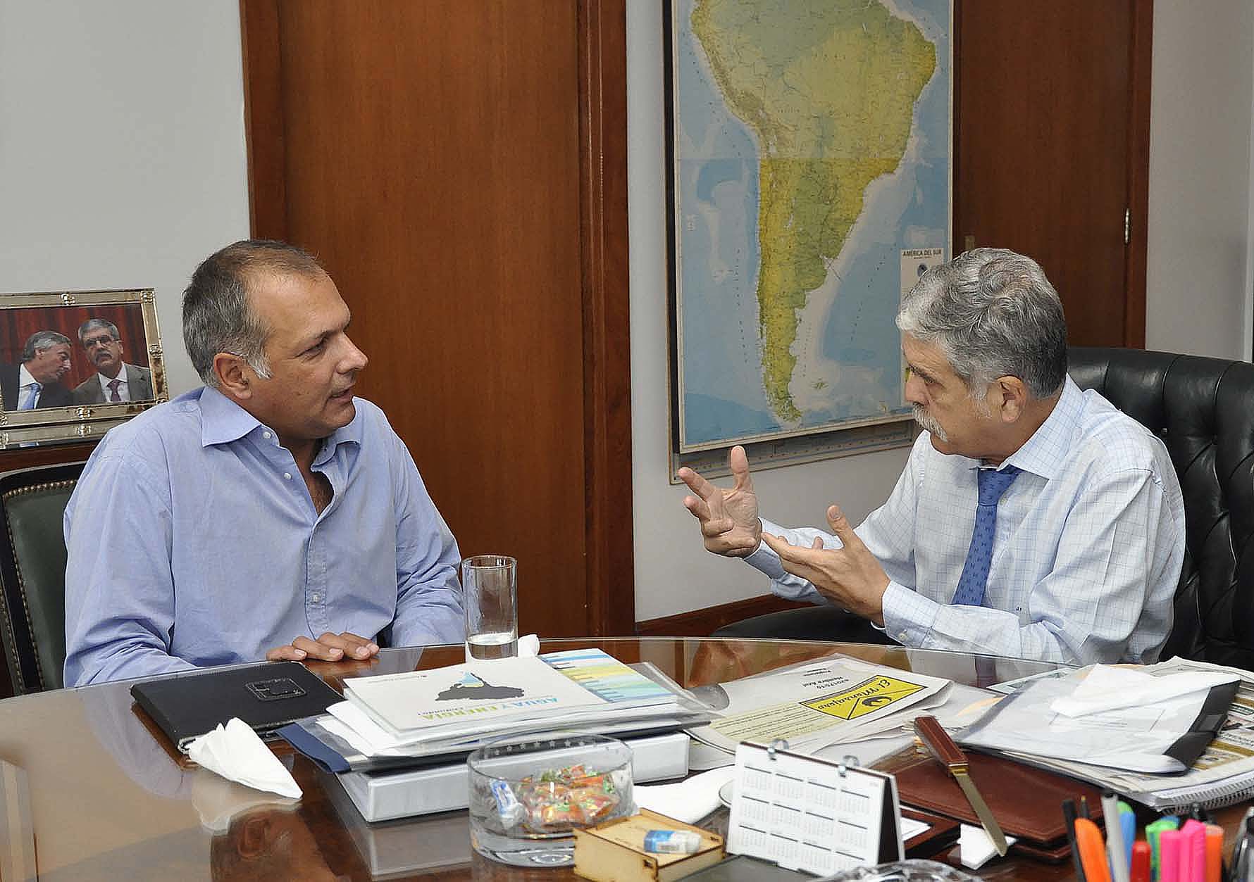 Buzzi viajó para reunirse con De Vido y Kicillof