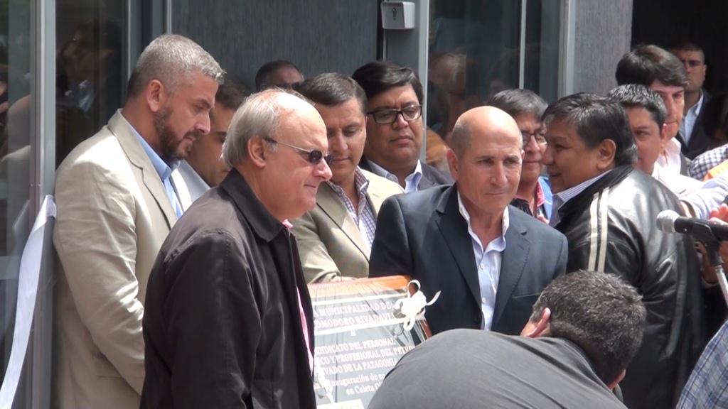 Se inauguró la sede de Petroleros Jerárquicos en Caleta
