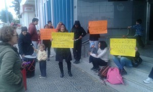 manifestantes corte agua scpl