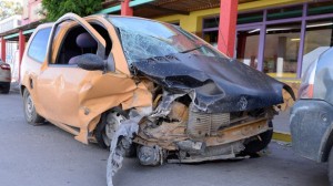 mujer policia accidente murio