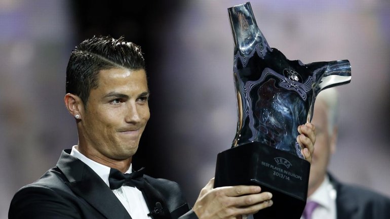 Ronaldo fue elegido como el mejor jugador de 2014