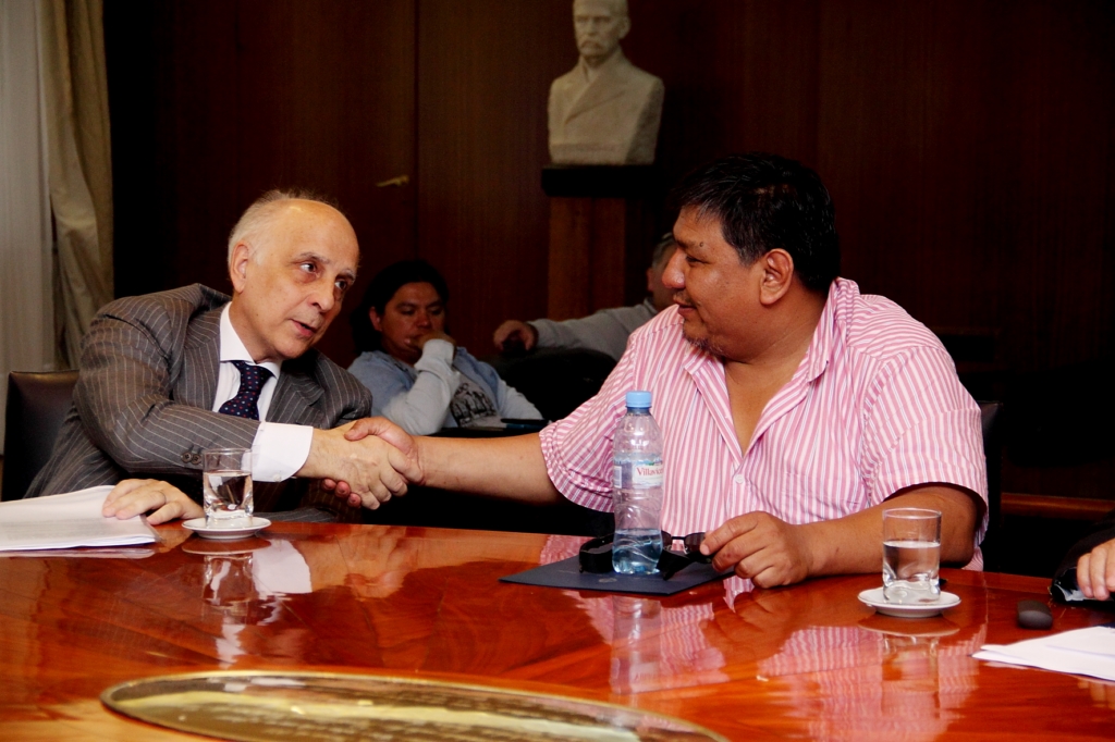 Petroleros, protagonistas del acuerdo de Paz Social