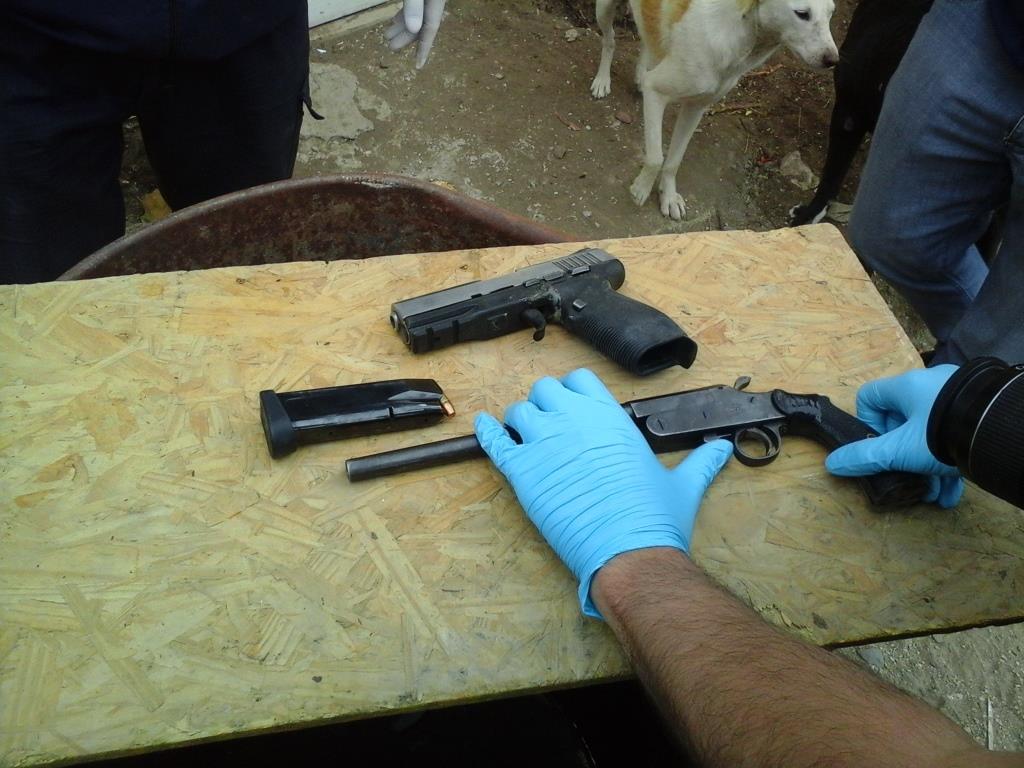 Secuestran armas de grueso calibre y municiones