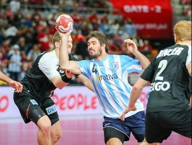 Handball: Argentina perdió con Alemania y define con Rusia