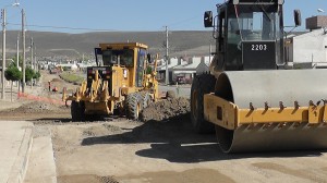 En obra Avda Roca en sentido norte-sur (5) pavimento moure