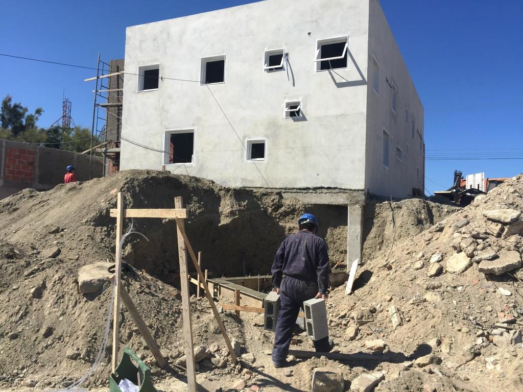 Avanzan las obras en Caleta Córdova