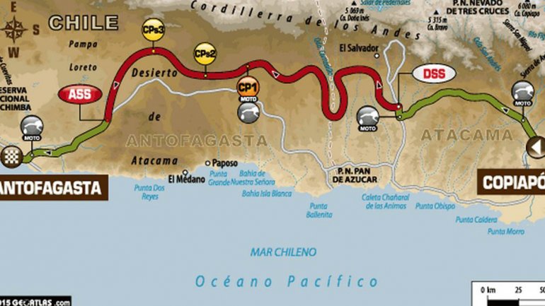 Dakar, día 5: un especial rápido en Chile