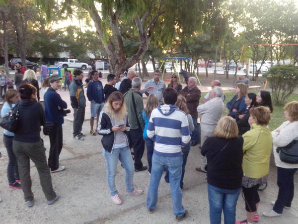 Rada Tilly marchó en apoyo a la Jueza Parcio